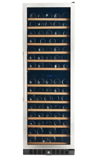 Smith & Hanks 166 Bottle Premium Dual Zone Stainless Steel Wine Fridge RW428DRE Wine Coolers RE100041 Wine Coolers Empire