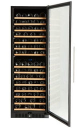 Smith & Hanks 166 Bottle Premium Dual Zone Stainless Steel Wine Fridge RW428DRE Wine Coolers RE100041 Wine Coolers Empire