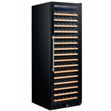 Smith & Hanks 166 Bottle Single Zone Smoked Black Glass Wine Fridge RW428SRG Wine Coolers RW428SRG Wine Coolers Empire