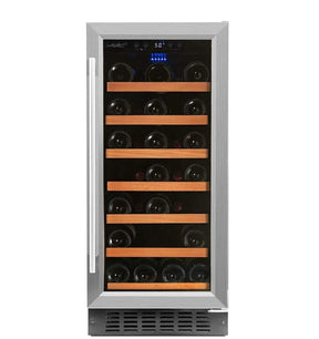 Smith & Hanks 34 Bottle Single Zone Built In Wine Fridge RW88SR Wine Coolers RE100007 Wine Coolers Empire