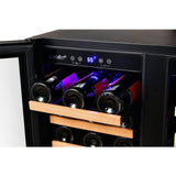 Smith & Hanks Stainless Steel Wine and Beverage Fridge BEV176SD Wine/Beverage Coolers Combo BEV176SD Wine Coolers Empire