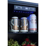 Summerset 15" Outdoor Rated Fridge w/Glass Door SSRFR-15G Refrigerators SSRFR-15G Wine Coolers Empire