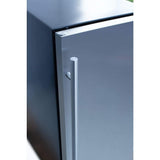 Summerset 15" Outdoor Rated Fridge w/Glass Door SSRFR-15G Refrigerators SSRFR-15G Wine Coolers Empire