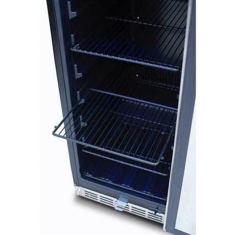 Summerset 15" Outdoor Rated Fridge w/Glass Door SSRFR-15G Refrigerators SSRFR-15G Wine Coolers Empire