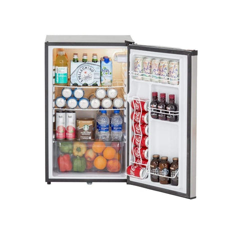 Summerset 21" 4.5 Cu. Ft. Right to Left Opening Compact Refrigerator SSRFR-21S Refrigerators SSRFR-21S Wine Coolers Empire