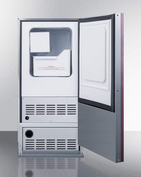 Summit 12 lb. Panel-Ready Drain-Free Icemaker BIM25H34IFv Ice Makers BIM25H34IF Wine Coolers Empire
