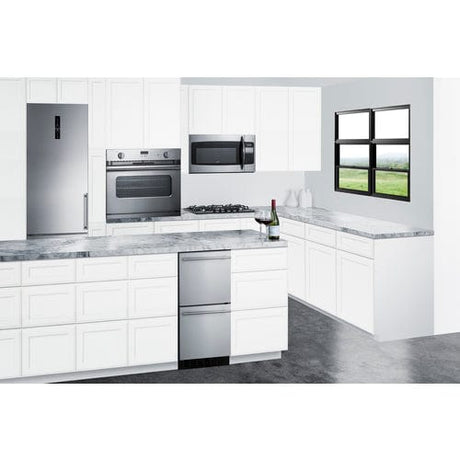 Summit 15" 2-Drawer All-Refrigerator ASDR1524 Refrigerators ASDR1524 Wine Coolers Empire