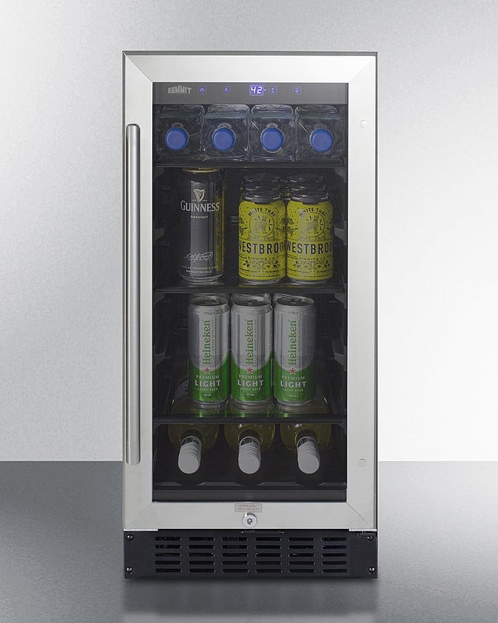 Summit 15" Built-In Beverage Center ALBV15 Beverage Centers ALBV15 Wine Coolers Empire