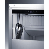 Summit 15" Outdoor Clear Icemaker with ADA Compliant Ice Makers Wine Coolers Empire