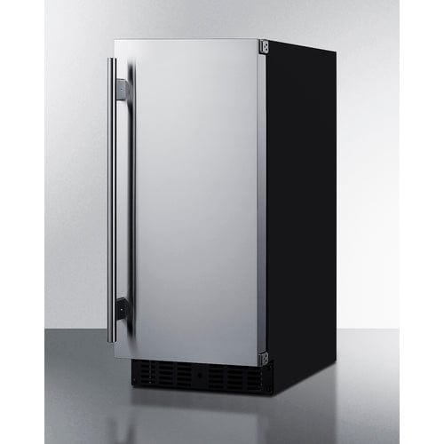 Summit 15" Stainless Steel Door All-Refrigerator ASDS1523 Wine Coolers Empire