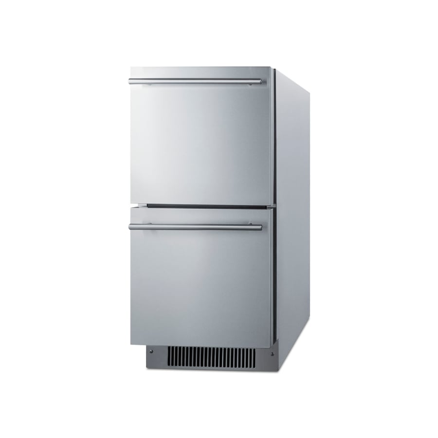 Summit 15" Wide 2-Drawer Refrigerator ADA Compliant ADRD15PNR Refrigerators ADRD15PNR Wine Coolers Empire