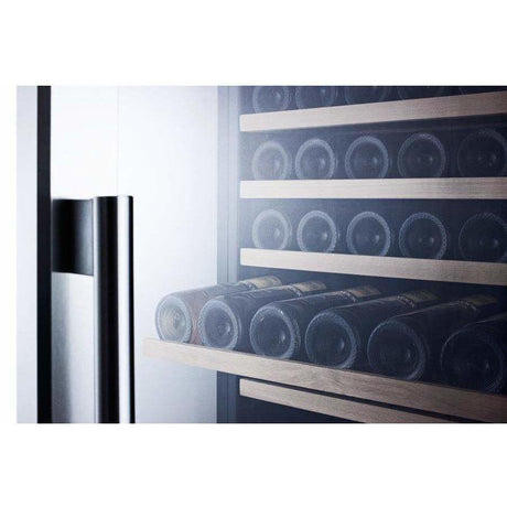 Summit 171 Bottle Single Zone Stainless Steel Wine Fridge SWC1926 Wine Coolers SWC1926 Wine Coolers Empire