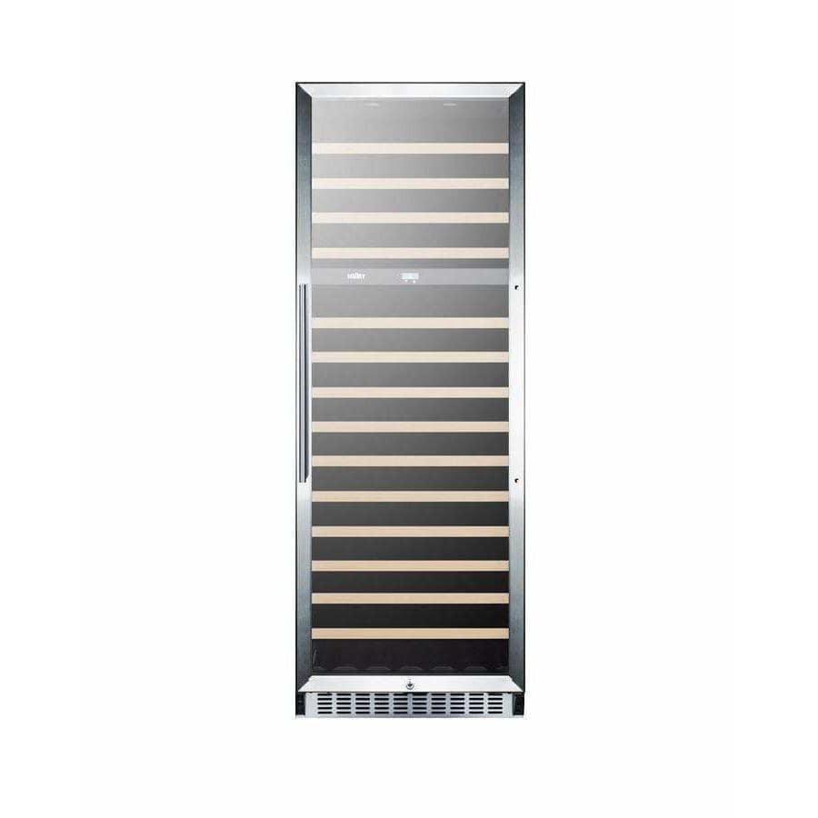 Summit 174 Bottle Dual Zone Stainless Steel Wine Fridge SWC1966 Wine Coolers SWC1966 Wine Coolers Empire