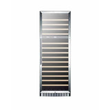 Summit 174 Bottle Dual Zone Stainless Steel Wine Fridge SWC1966 Wine Coolers SWC1966 Wine Coolers Empire
