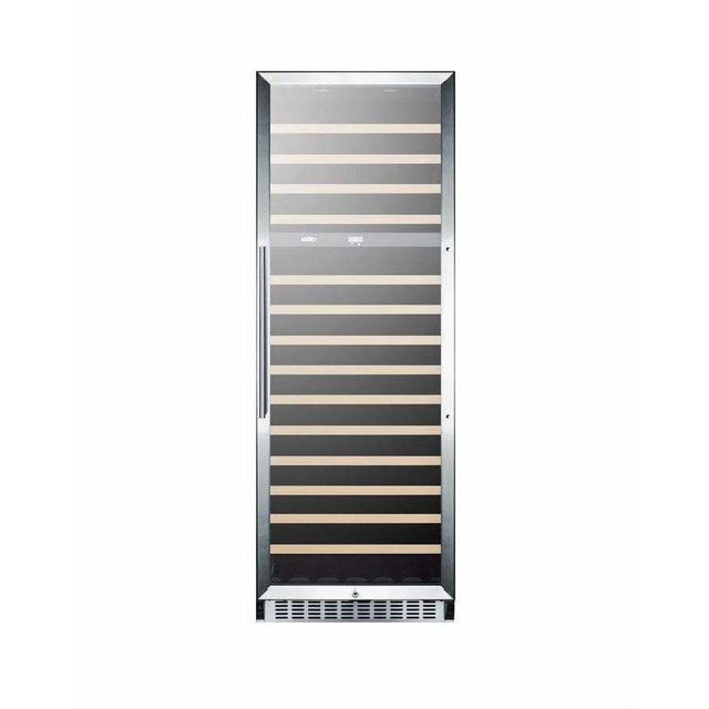 Summit 174 Bottle Dual Zone Stainless Steel Wine Fridge SWC1966 Wine Coolers SWC1966 Wine Coolers Empire