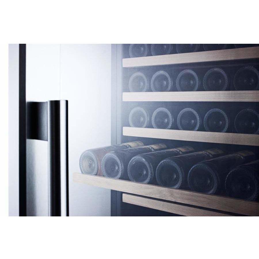 Summit 174 Bottle Dual Zone Stainless Steel Wine Fridge SWC1966 Wine Coolers SWC1966 Wine Coolers Empire