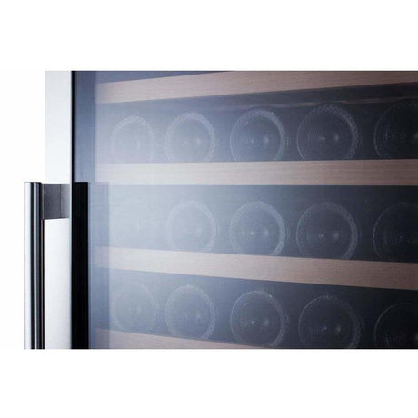 Summit 174 Bottle Dual Zone Stainless Steel Wine Fridge SWC1966 Wine Coolers SWC1966 Wine Coolers Empire