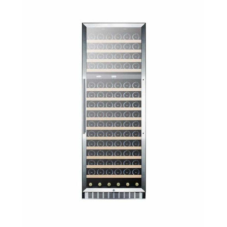 Summit 174 Bottle Dual Zone Stainless Steel Wine Fridge SWC1966 Wine Coolers SWC1966 Wine Coolers Empire