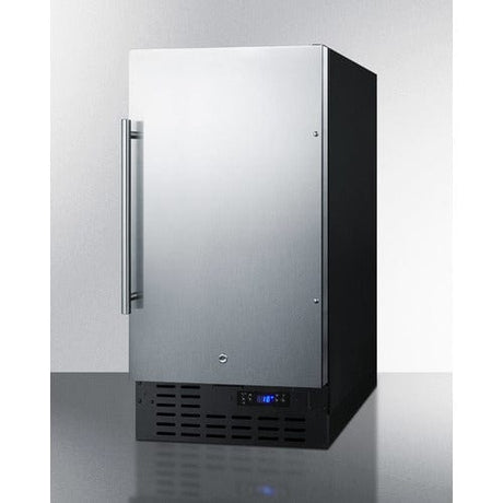 Summit 18" ADA Stainless Drain Free Icemaker BIM18SSADA Ice Makers BIM18SSADA Wine Coolers Empire