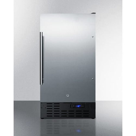 Summit 18" ADA Stainless Drain Free Icemaker BIM18SSADA Ice Makers BIM18SSADA Wine Coolers Empire