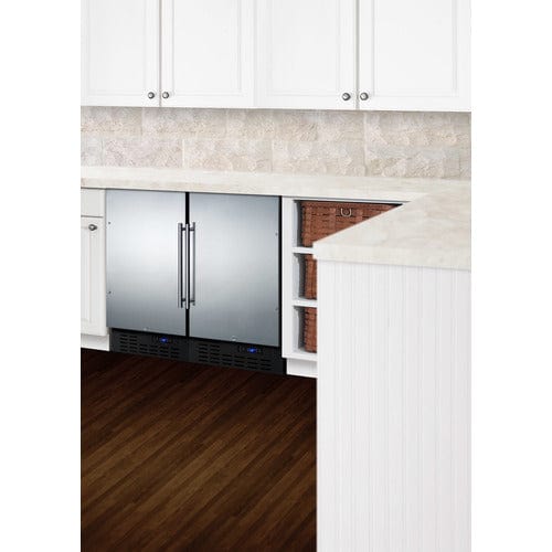 Summit 18" ADA Stainless Drain Free Icemaker BIM18SSADA Ice Makers BIM18SSADA Wine Coolers Empire