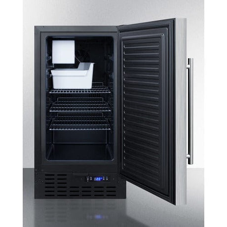 Summit 18" ADA Stainless Drain Free Icemaker BIM18SSADA Ice Makers BIM18SSADA Wine Coolers Empire
