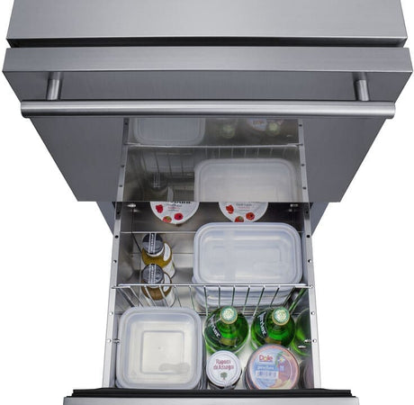 Summit 18" Wide 2-Drawer All-Refrigerator ADA Compliant ADRD18 Refrigerators ADRD18 Wine Coolers Empire