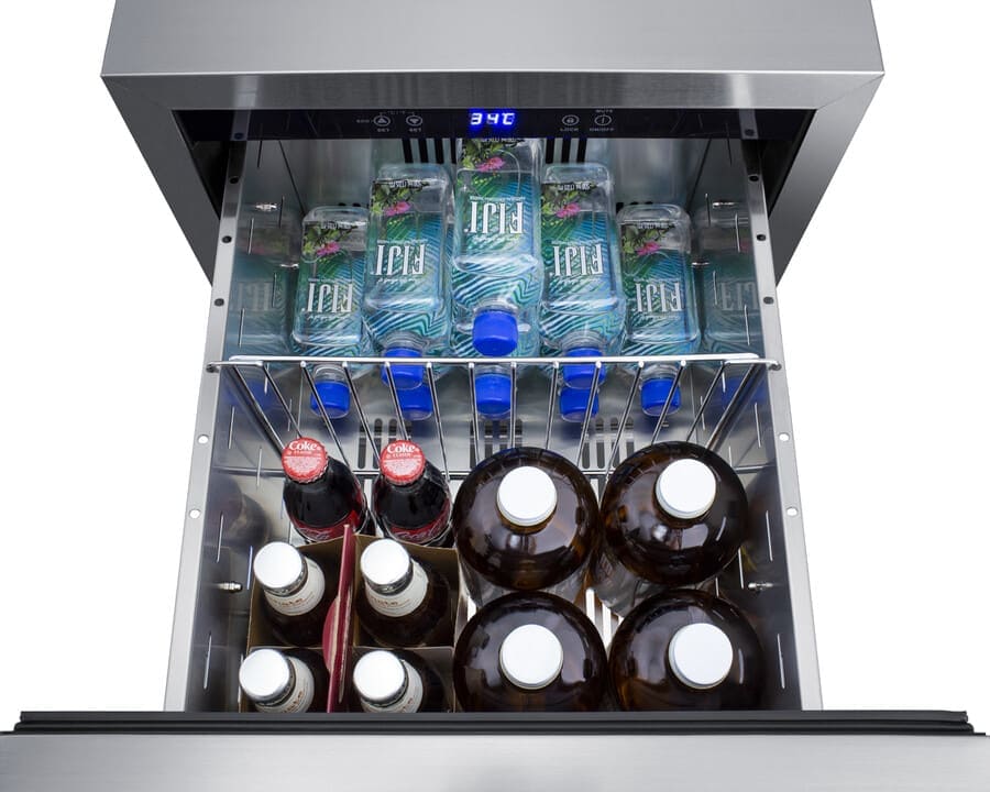 Summit 18" Wide All-Refrigerator ADRD18H34 Refrigerators ADRD18H34 Wine Coolers Empire
