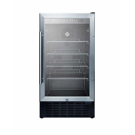 Summit 18" Wide Built-In ADA Compliant Beverage Fridge SCR1841BCSSADA Beverage Centers SCR1841BCSSADA Wine Coolers Empire