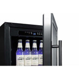 Summit 18" Wide Built-In ADA Compliant Beverage Fridge SCR1841BCSSADA Beverage Centers SCR1841BCSSADA Wine Coolers Empire