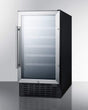 Summit 18" Wide Built-In Wine Fridge SWC1840B Wine Coolers SWC1840B Wine Coolers Empire