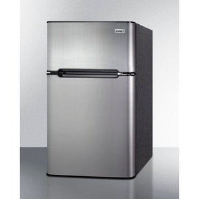 Summit 19" 2-Door ADA Height Refrigerator-Freezer CP34BSSADA Refrigerators CP34BSSADA Wine Coolers Empire