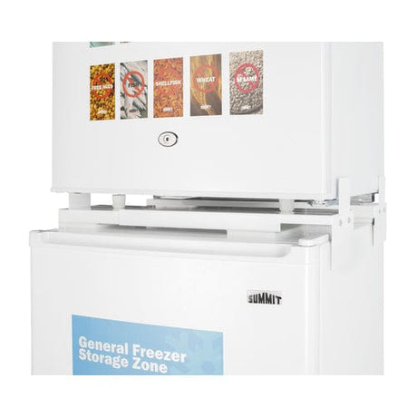 Summit 19" Allergy-Free Refrigerator-Freezer AZRF7W Refrigerators AZRF7W Wine Coolers Empire