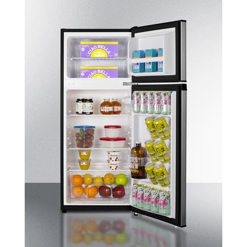 Summit 19" Slim Stainless Refrigerator-Freezer CP73PL Wine Coolers Empire