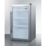 Summit 19" Wide Outdoor - All Stainless Steel Beverage Fridge SCR489OSCSS Beverage Centers SCR489OSCSS Wine Coolers Empire