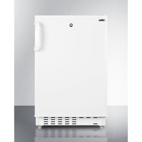 Summit 20" White Finish ADA Compliant Refrigerator-Freezer ALRF48 Refrigerators ALRF48 Wine Coolers Empire