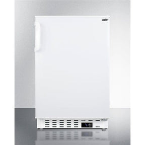 Summit 20" White Finish Built-In All-Refrigerator ALR46W Refrigerators ALR46W Wine Coolers Empire