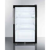 Summit 20" Wide All-Refrigerator, ADA Compliant Beverage Fridge SCR500BL7HVADA Beverage Centers SCR500BL7HVADA Wine Coolers Empire