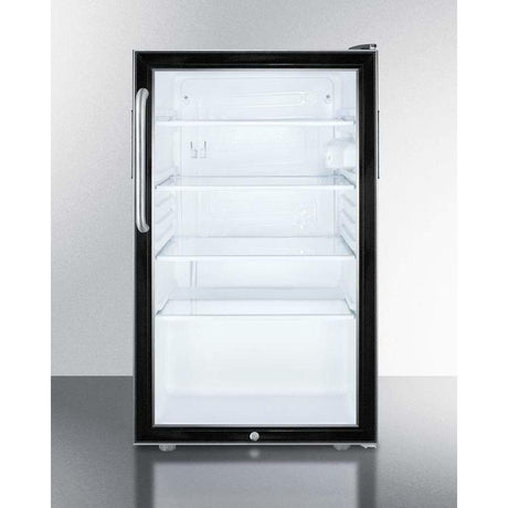 Summit 20" Wide All-Refrigerator, ADA Compliant Beverage Fridge SCR500BL7TBADA Beverage Centers SCR500BL7TBADA Wine Coolers Empire