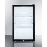 Summit 20" Wide All-Refrigerator, ADA Compliant Fridge SCR500BL7ADA Beverage Centers SCR500BL7ADA Wine Coolers Empire