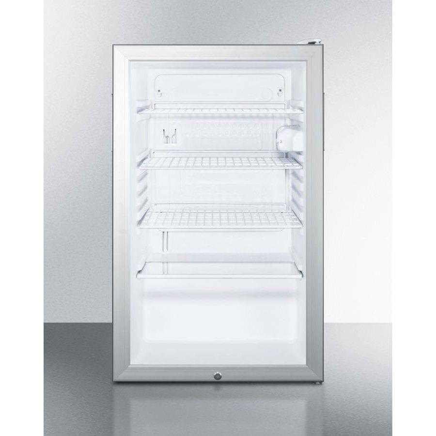 Summit 20" Wide All-Refrigerator Beverage Fridge SCR450L7 Beverage Centers SCR450L7 Wine Coolers Empire