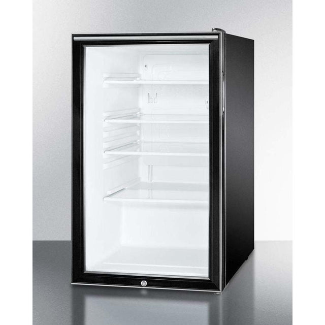 Summit 20" Wide Built-In All-Refrigerator, ADA Compliant Beverage Fridge SCR500BLBI7HHADA Beverage Centers SCR500BLBI7HHADA Wine Coolers Empire