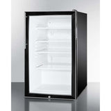 Summit 20" Wide Built-In All-Refrigerator, ADA Compliant Beverage Fridge SCR500BLBI7HVADA Beverage Centers SCR500BLBI7HVADA Wine Coolers Empire