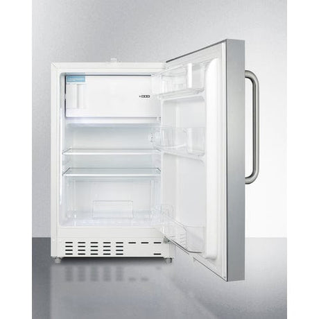 Summit 21" ADA Compliant Built-In Refrigerator-Freezer ALRF48SSTB Refrigerators ALRF48SSTB Wine Coolers Empire