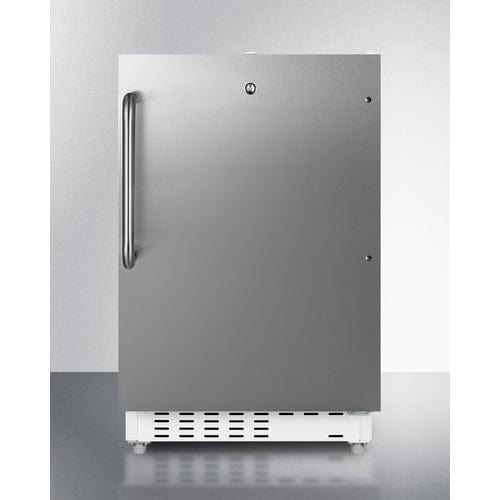 Summit 21" ADA Compliant Built-In Refrigerator-Freezer ALRF48SSTB Wine Coolers Empire