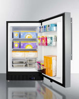 Summit 21" Built-In All-Freezer ALFZ37BCSSHV Freezers ALFZ37BCSSHV Wine Coolers Empire