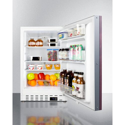 Summit 21" Panel Ready Built-In All-Refrigerator ALR46WIF Wine Coolers Empire