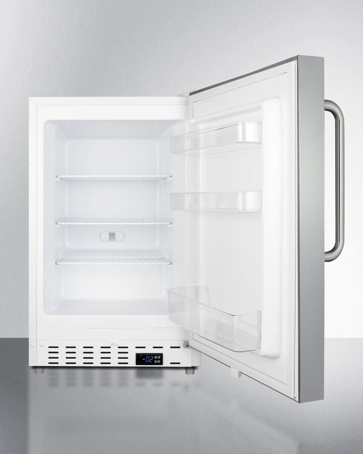 Summit 21" Stainless Steel Built-in Freezer ALFZ36CSS Freezers ALFZ36CSS Wine Coolers Empire