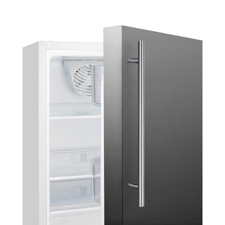 Summit 21" Stainless Steel Door All-Refrigerator ALR46WSSHV Refrigerators ALR46WSSHV Wine Coolers Empire