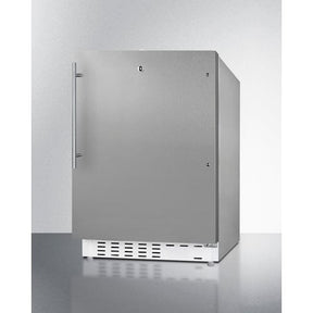 Summit 21" Stainless Steel Refrigerator-Freezer ALRF48CSSHV Refrigerators ALRF48CSSHV Wine Coolers Empire